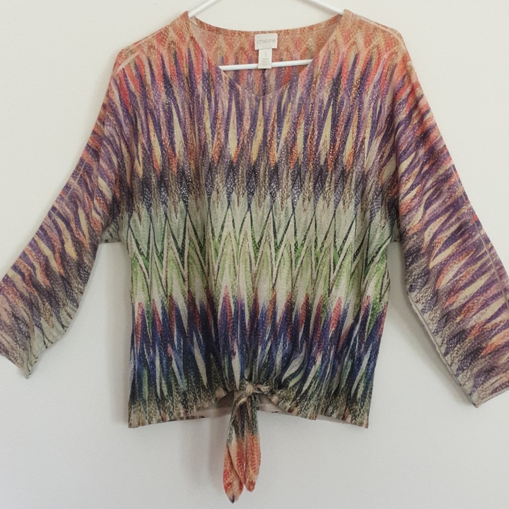 Chico's Long Sleeve Peasant Type T